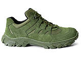 Тактичні військові кросівки хакі "Desert Trekking", армійські черевики зелені, взуття для ЗСУ, фото 2