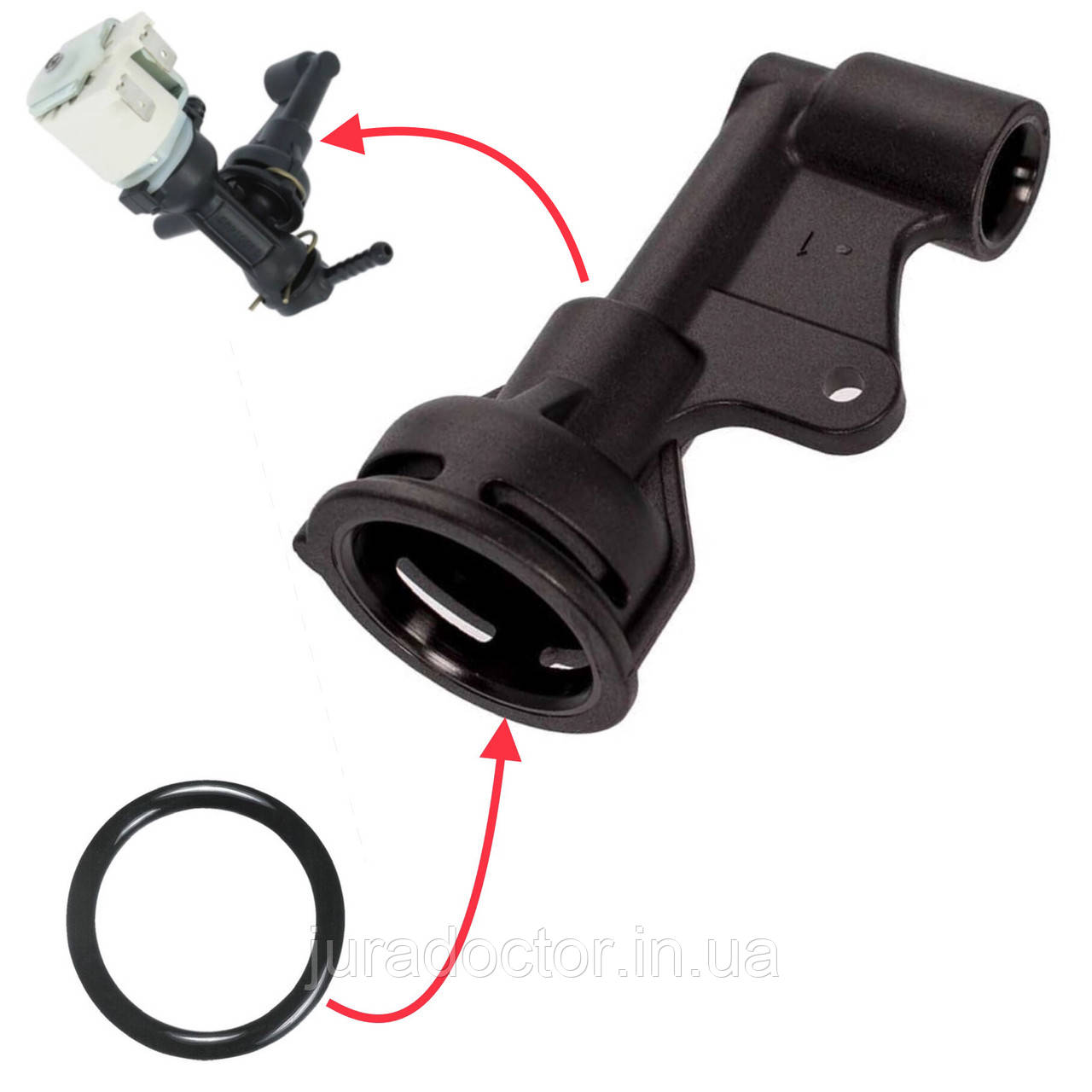 Уплотнитель OR ORM 0130-20 EPDM клапана пар-вода кофемашины Saeco Exprelia-Energica-Xelsis, фото 1