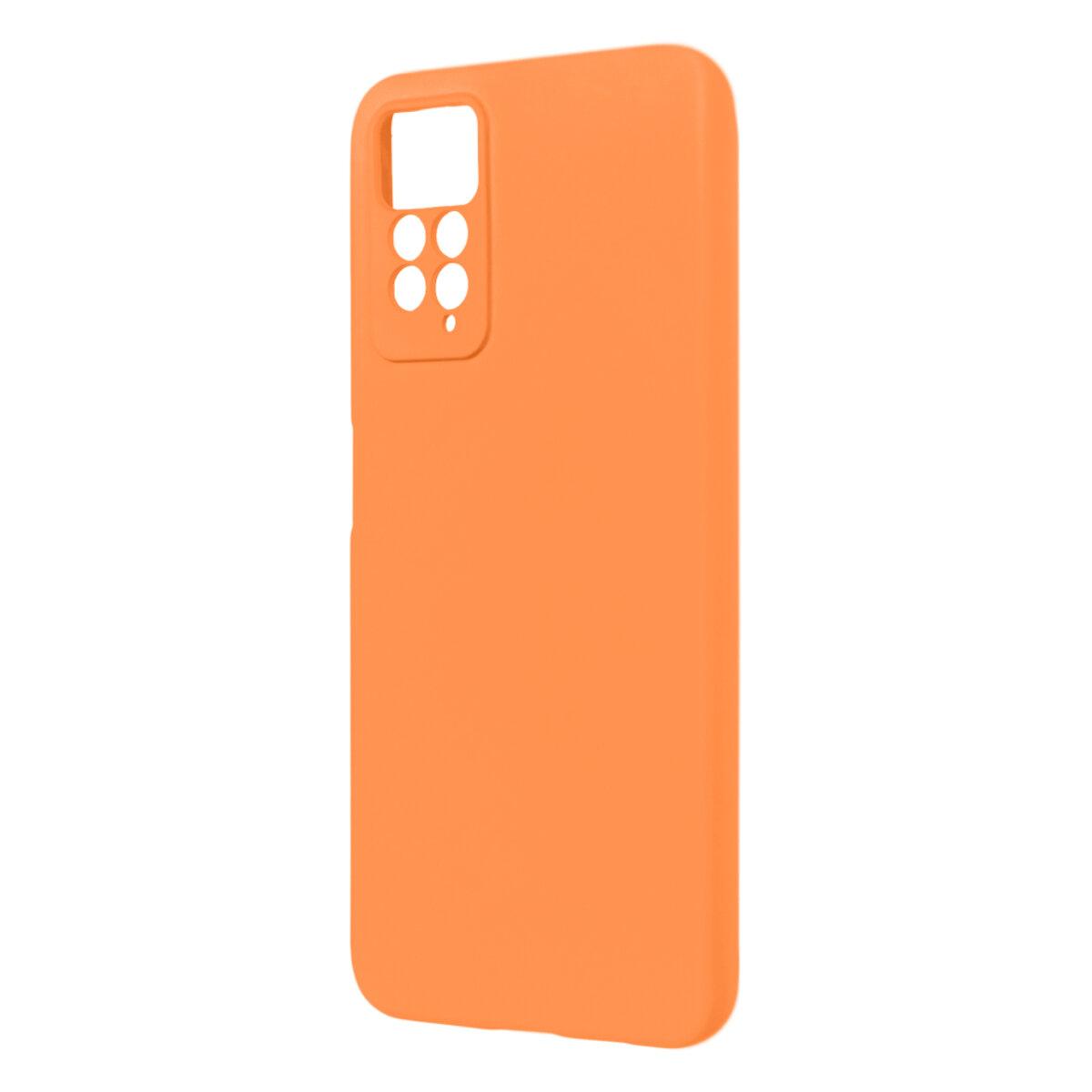Чохол для смартфона Cosmis Full Case HQ 2 mm for Xiaomi Redmi Note 11 Pro/Note 11 Pro 5G Orange Red