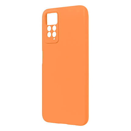 Чохол для смартфона Cosmis Full Case HQ 2 mm for Xiaomi Redmi Note 11 Pro/Note 11 Pro 5G Orange Red, фото 1