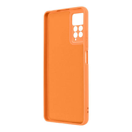 Чохол для смартфона Cosmis Full Case HQ 2 mm for Xiaomi Redmi Note 11 Pro/Note 11 Pro 5G Orange Red, фото 2