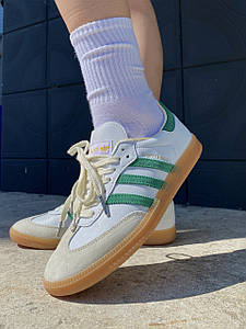 Жіночі Кросівки Adidas Samba OG Sporty & Rich White Green 36-38-39-40