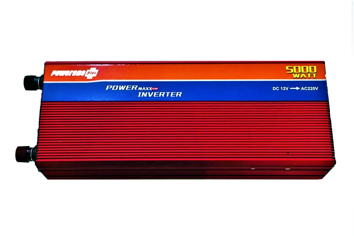 Автомобільний інвертор 12V-220V 5000W перетворювач напруги Power One + з функцією плавного пуску