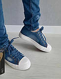 Сині джинсові кеди 37, фото 9