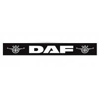 Брызговик на бампер "DAF" черный 2400*350мм