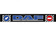 Брызговик на бампер "DAF" синий 2400*350мм