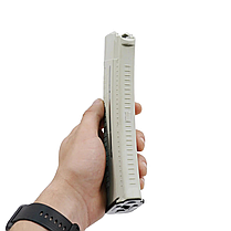 Магазин для АК коробчатий з вікном для контролю кількості заряду патронів білий, фото 2