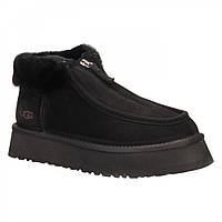 Жіночий уггі UGG Funkette boot in Black suede 40