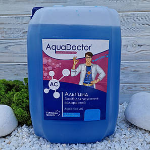 Альгіцид (альгекс) AquaDoctor AC 20 л проти водоростей і зелені в басейні, фото 1