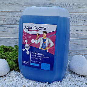 Альгіцид (альгекс) AquaDoctor AC 20 л проти водоростей і зелені в басейні, фото 4