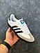 Жіночі Кросівки Adidas Samba OG Black White 38-39-40-41, фото 3