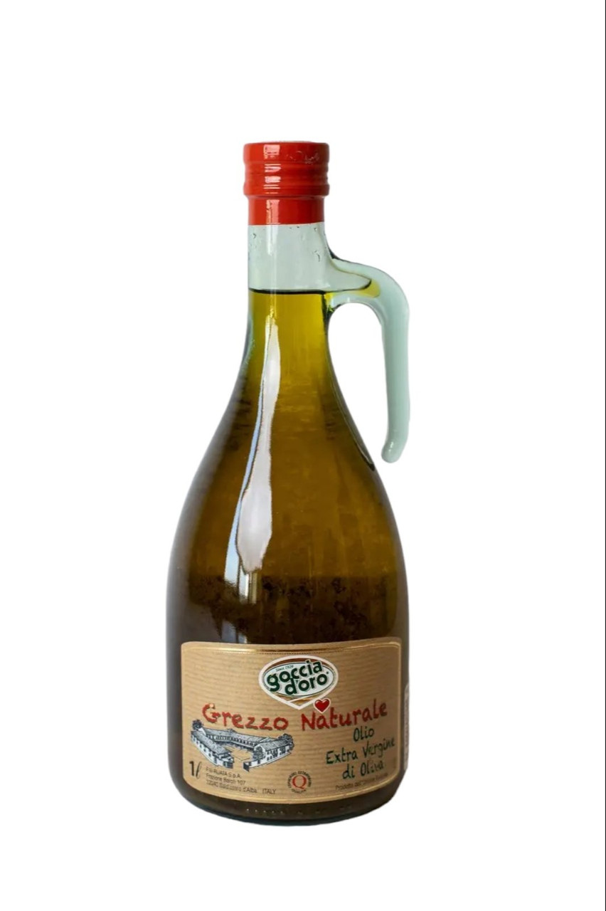 Оливкова Олія Extra Grezzo Naturale Goccia D'oro - 1л (ІТАЛІЯ) - ОРИГІНАЛ