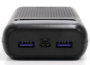 Зовнішній акумулятор на два пристрої 20000мАг 22,5Вт KP PD-28 Повербанк для заряджання телефону, фото 4