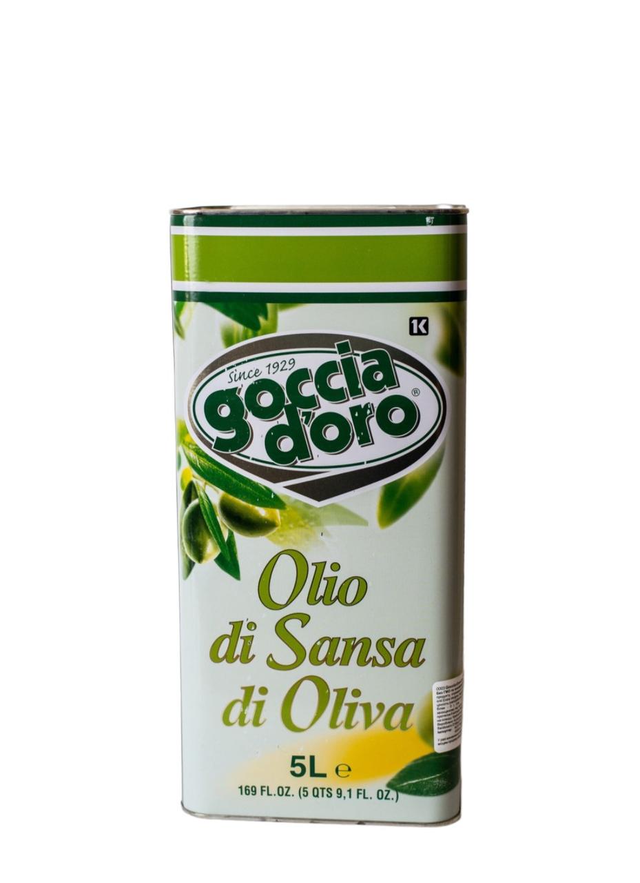 Оливкова Олія Goccia D'Oro Sansa - олія Санса - 5 л (ІТАЛІЯ) - ОРИГІНАЛ