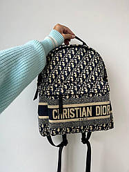 Жіночий рюкзак Крістіан Діор чорний Christian Dior Black