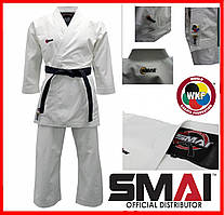 Кімоно біле для ката 14 OZ SMAI GOLD KATA GI карате з ліцензією WKF каратэ форма одяг для єдиноборств