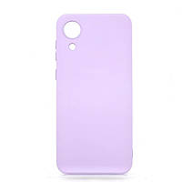 Чехол Full Silicone Cover для Samsung Galaxy A03 Core Lilac