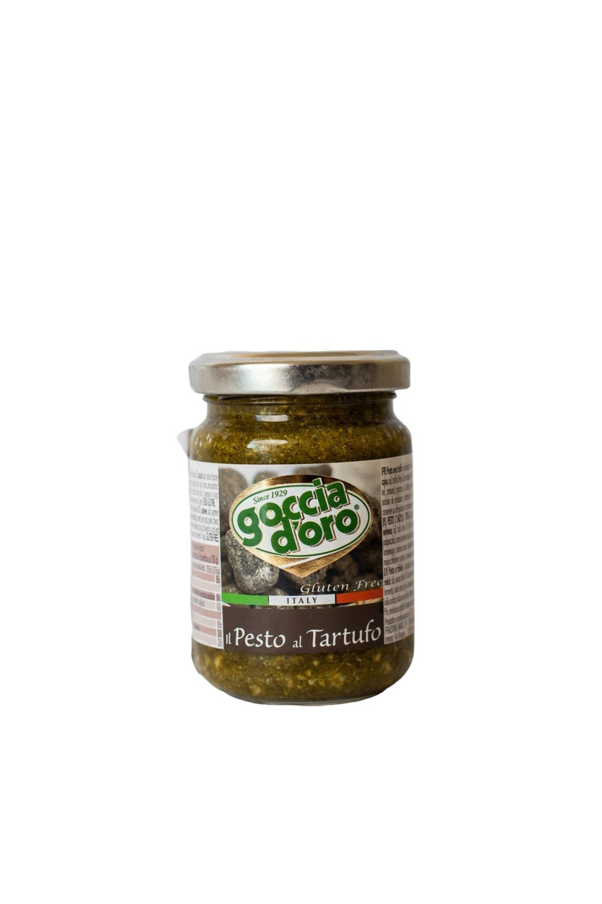 Соус Песто з трюфелями Goccia d'oro - Соус  Pesto - 0,13 л (ІТАЛІЯ) - ОРИГІНАЛ