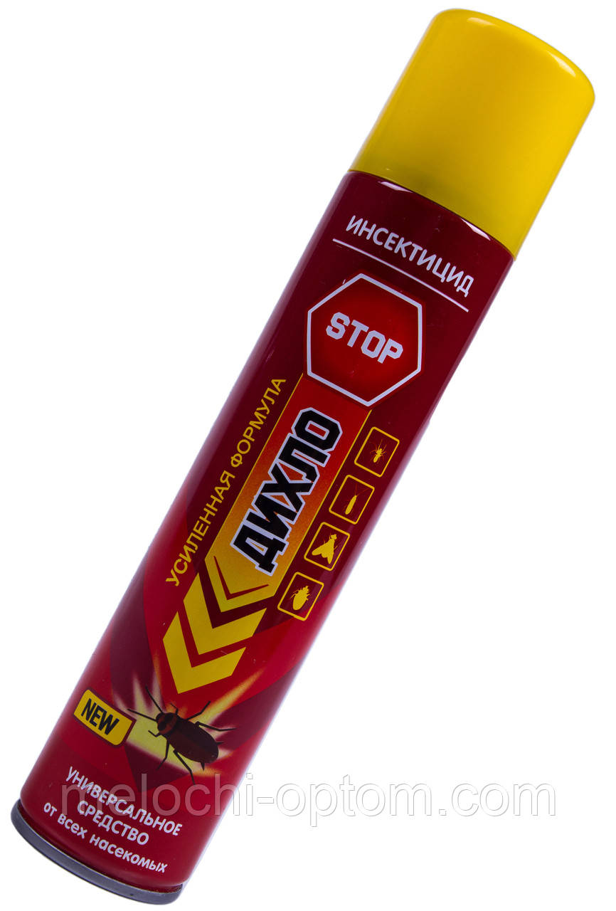 Аерозоль від всіх комах ДИХЛО STOP 200ml інсектицид.
