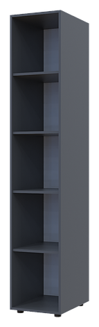 Етажерка до шаф Doros Гелар Графіт 38,2х49,5х203,4 (41510103), фото 1