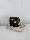 Жіноча сумка Шанель чорна Chanel Black Premium, фото 5