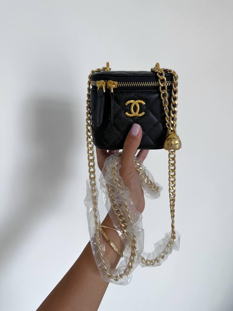 Жіноча сумка Шанель чорна Chanel Black Premium