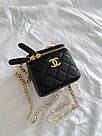 Жіноча сумка Шанель чорна Chanel Black Premium, фото 8