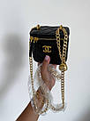 Жіноча сумка Шанель чорна Chanel Black Premium, фото 10