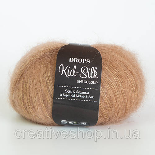Пряжа Drops Kid Silk (цвет 42 almondl) (ID#1519380497), цена: 185 ...