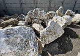 Валун мармуровий білий для ландшафтного дизайну, фото 3