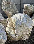 Валун мармуровий білий для ландшафтного дизайну, фото 2