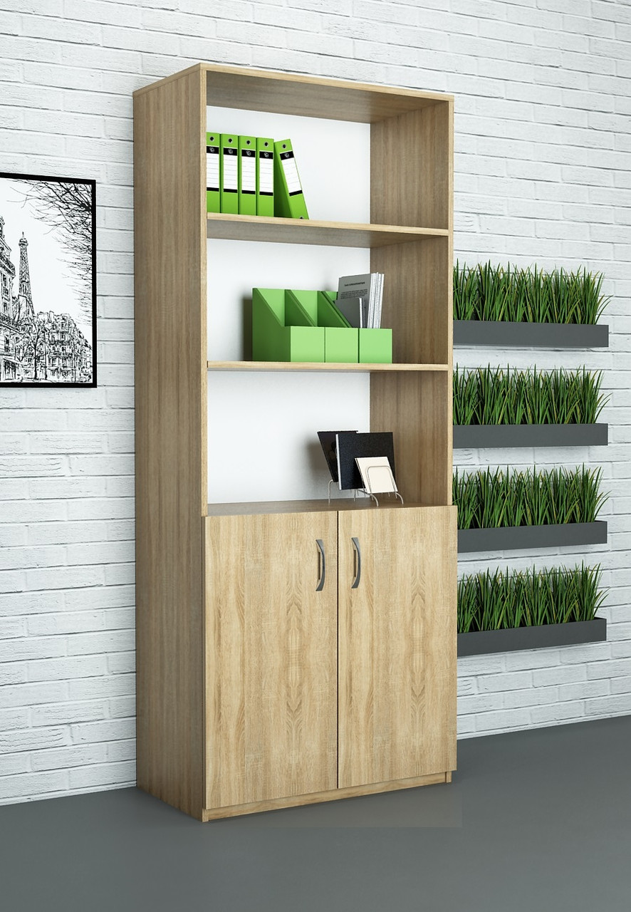Шафа для документів ШД-3 (400x800x2000) Дуб Сонома Гамма стиль, фото 1