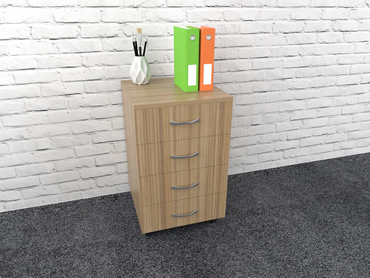 Офісна тумба МТ-1 (450x450x600) Дуб Сонома Гамма стиль, фото 1