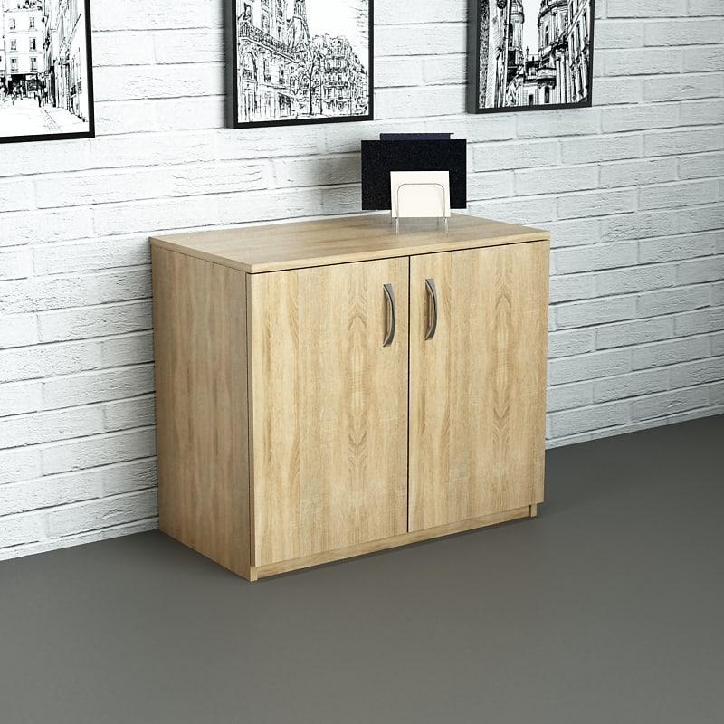 Офісна тумба Т-1 (400x800x750) Дуб Сонома Гамма стиль, фото 1