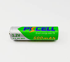 Аккумулятор PKCELL 1.2V AA 600mAh NiMH Rechargeable Battery