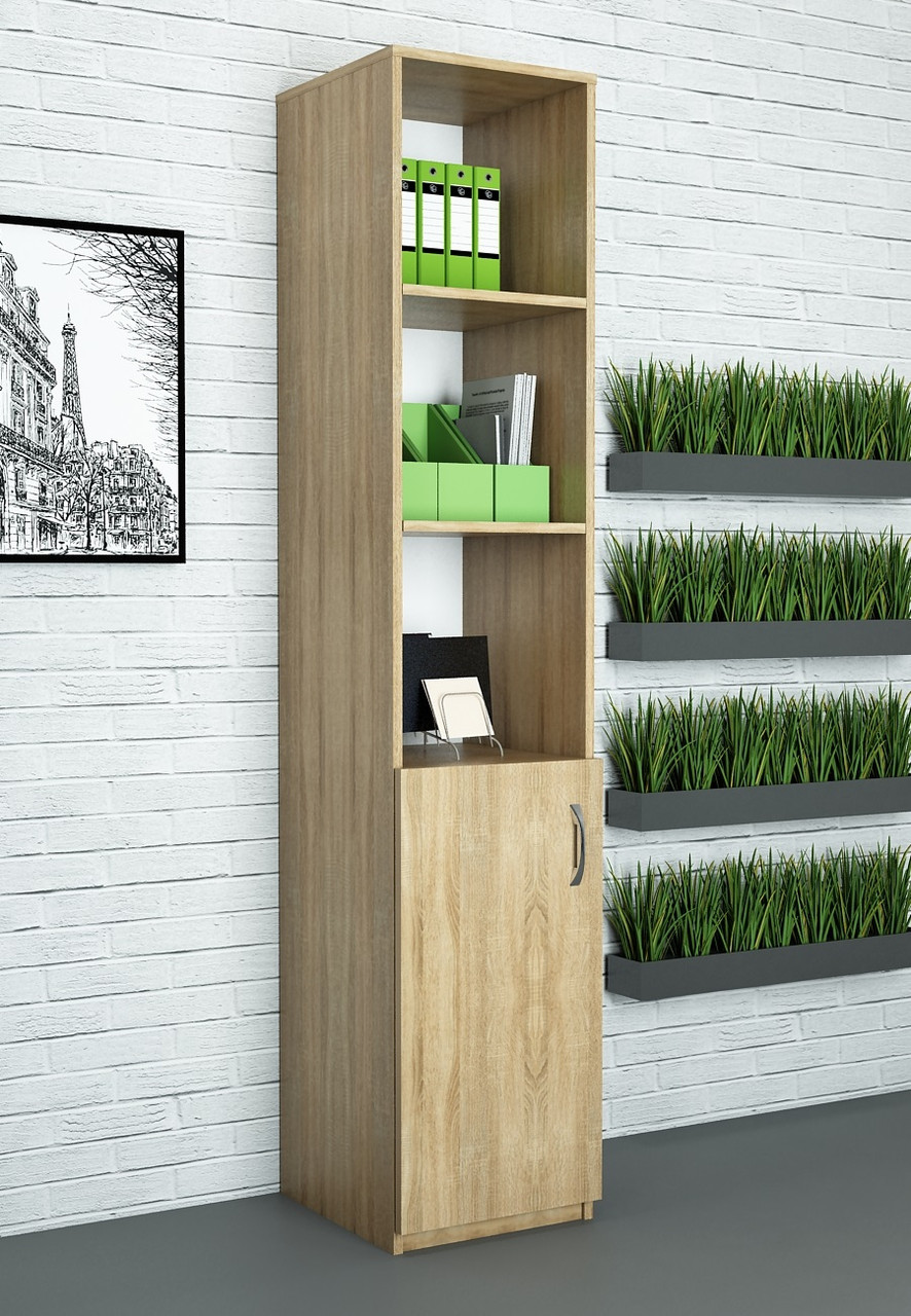 Шафа для документів ШД-14 (350x300x2000) Дуб Сонома Гамма стиль, фото 1