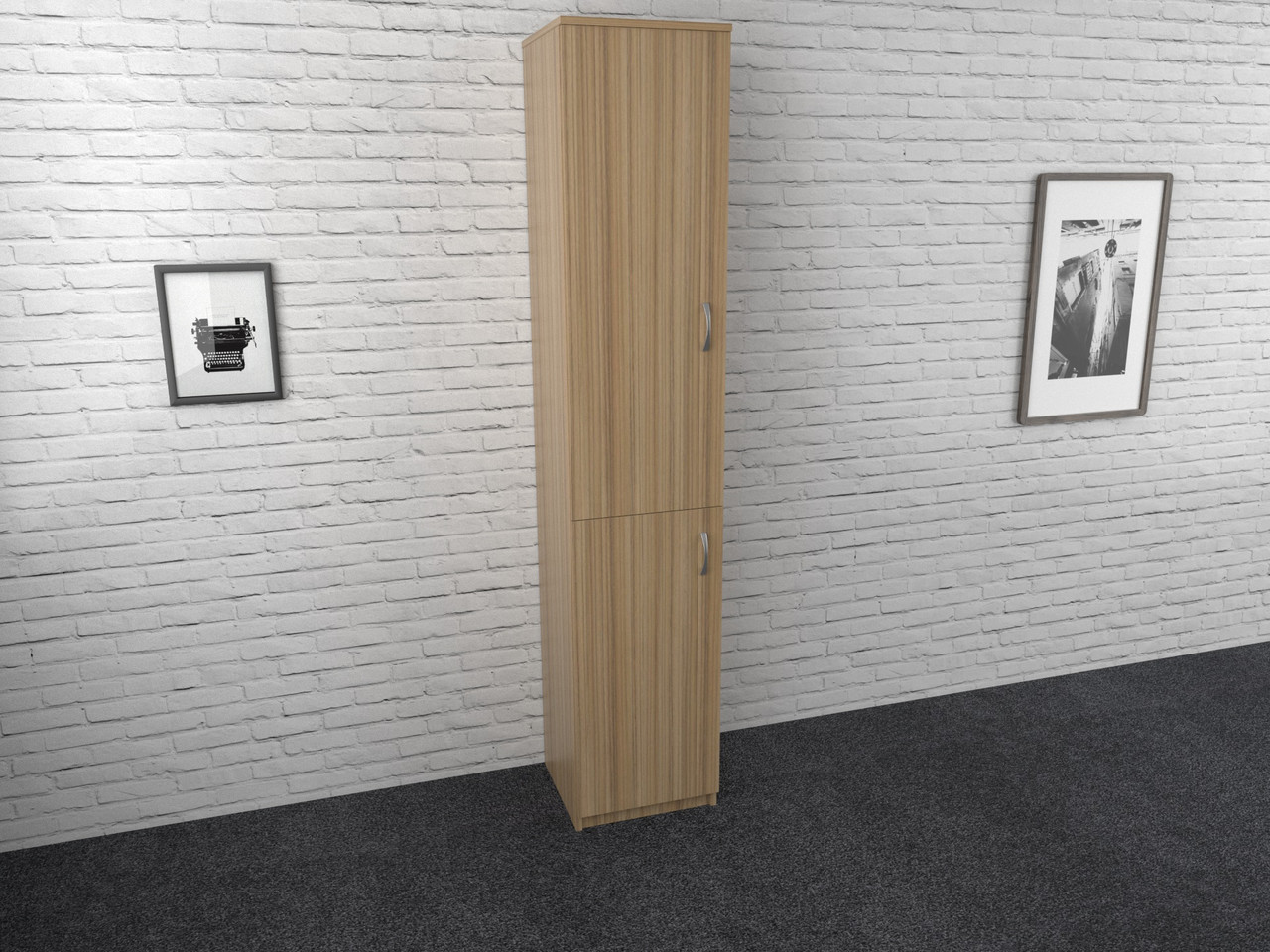 Шафа для документів ШД-18 (400x400x2000) Дуб Сонома Гамма стиль, фото 1