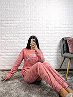 Пижама женская теплая флис