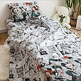 Постільна білизна підліткова Бязь Аніме Моя геройська академія, фото 3