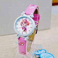 Детские наручные часы для девочки Собачий Патруль со Sky Щенячий патруль с проектором Paw Patrol Скай Розовый