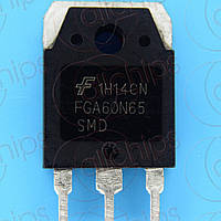 IGBT 650В 60А Fairchild Fairchild FGA60N65SMD TO3P б/у