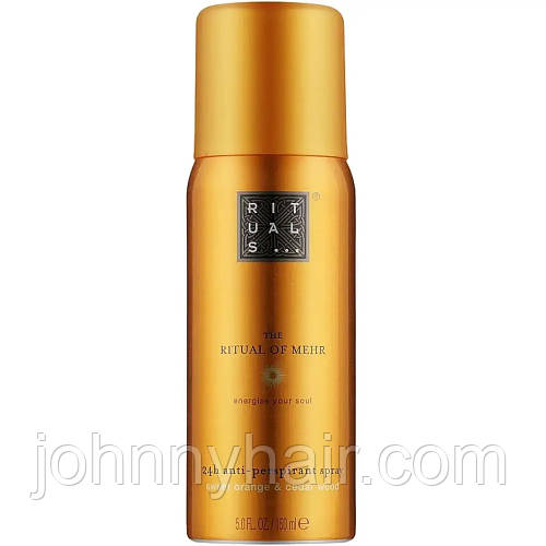 Купить Дезодорантантиперспирант спрей Rituals The Ritual Of Mehr 24h