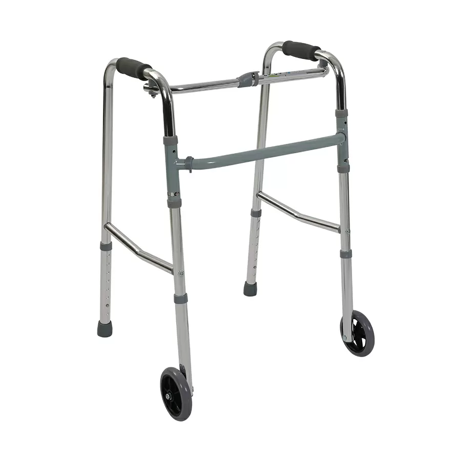 Ходунки крокуючі, складні з коліщатками - Karadeniz Medical PR-441