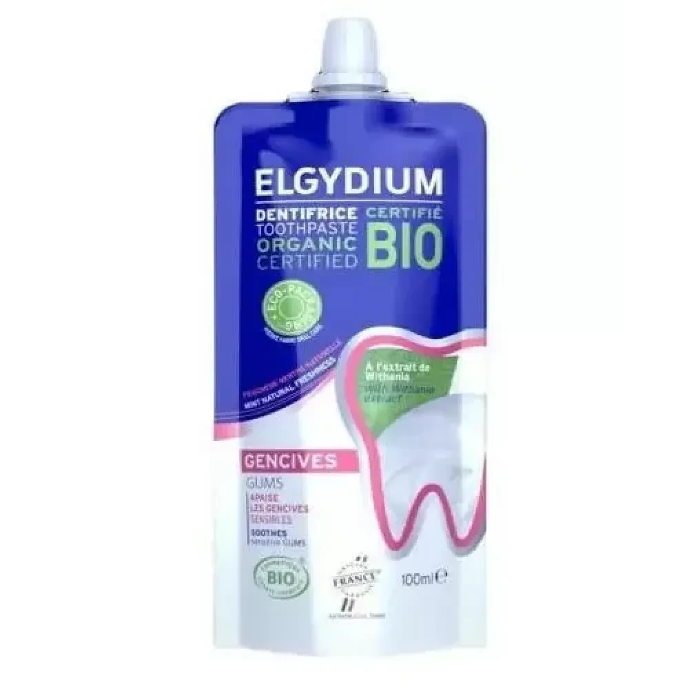 Зубна паста ELGYDIUM BIOGums для хворих ясен ,100мл