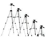 Штатив для світлодіодної кільцевої лампи 2,1 м Штатив для лампи алюмінієвий Чорний, фото 5
