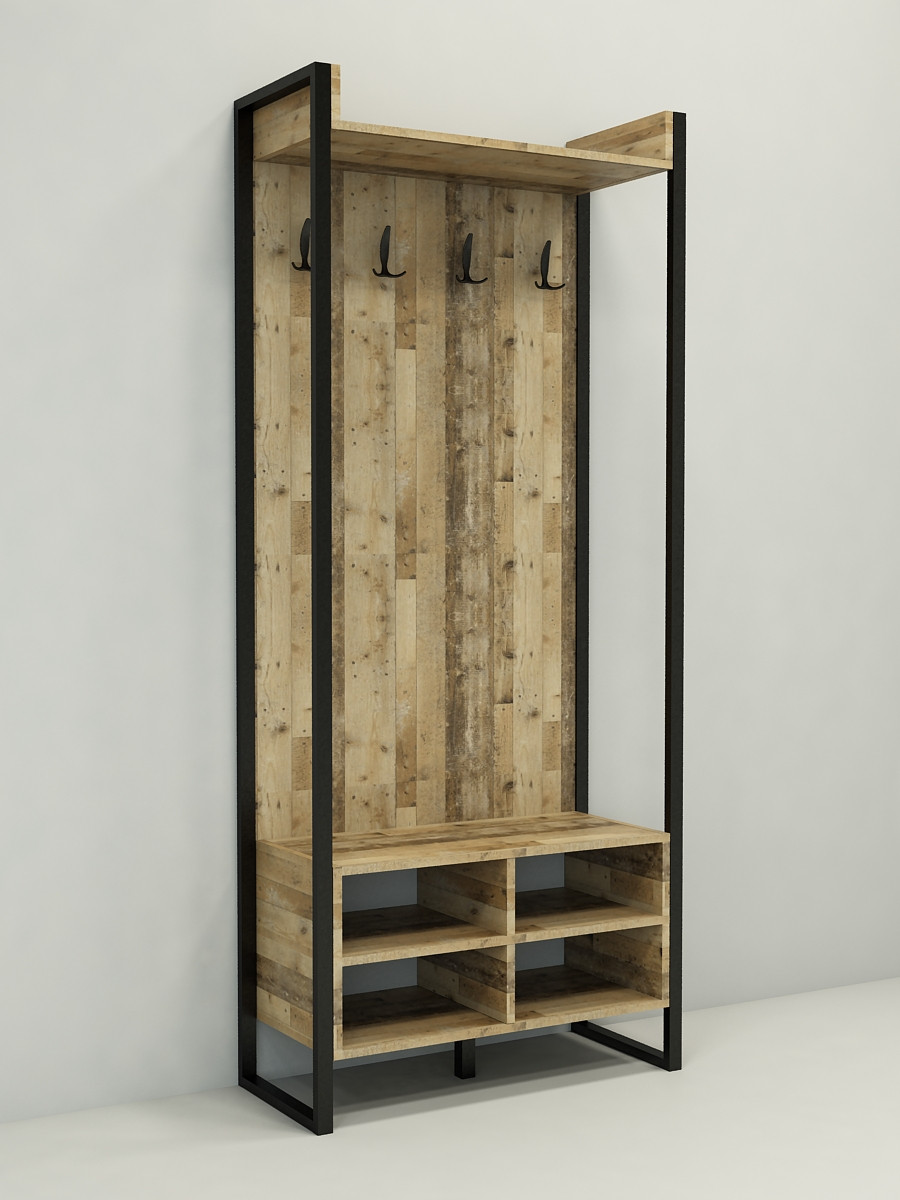 Вішалка ЛШ-8 (860x350x1900) Кельш Гамма стиль, фото 1