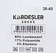 Жіночі шкарпетки теплі Kardesle середні з вовни та махрою котик 36-40 мікс 6 пари/уп, фото 2