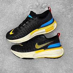 Eur36-45 Кросівки бігові чорні Nike ZoomX Flyknit 3 Invincible