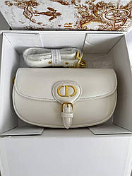 Жіноча сумка Крістіан Діор біла Christian Dior White Premium