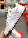 Eur36-45 Nike Dunk Low SB білі чоловічі кросівки, фото 4